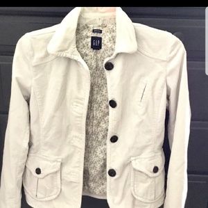 GAP lined corduroy jacket blazer.